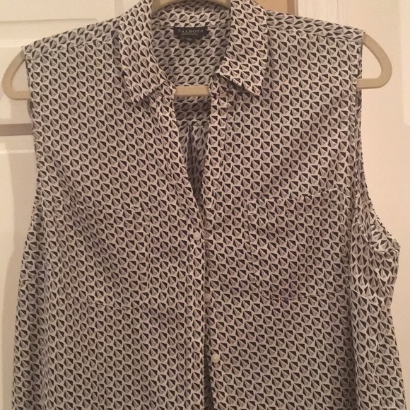Talbots blouse multicolor new - Picture 2 of 2